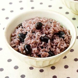 「黒豆ご飯」のレシピ動画