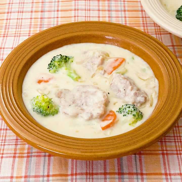 豚ヒレ肉のホワイトシチュー