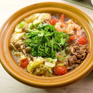 「トムヤムクン風鍋」のレシピ動画