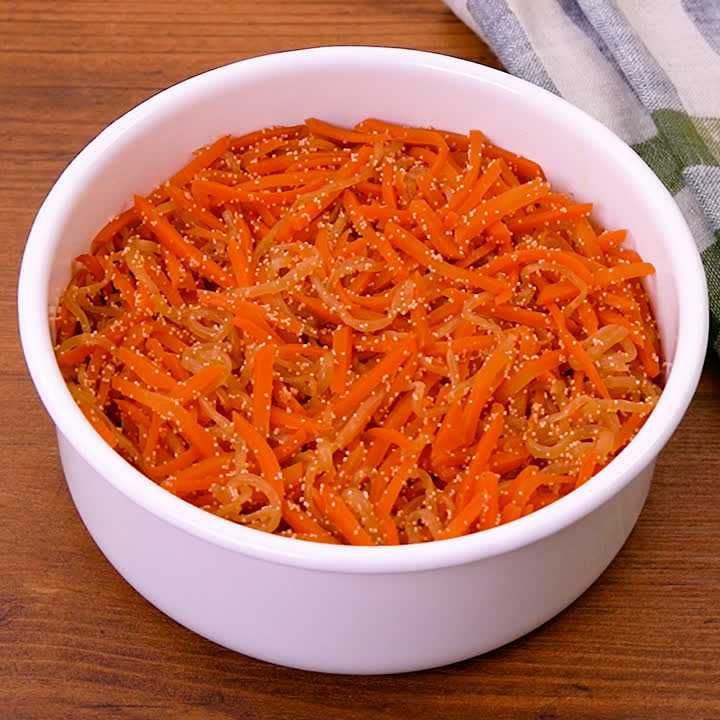 にんじんとしらたきのたらこ炒め