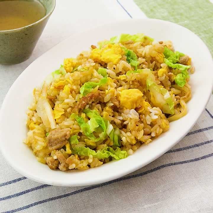 白菜のチャーハン