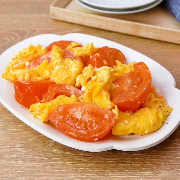 【卵×トマトの炒め物】簡単ふわとろ!彩り鮮やかな人気レシピ24選