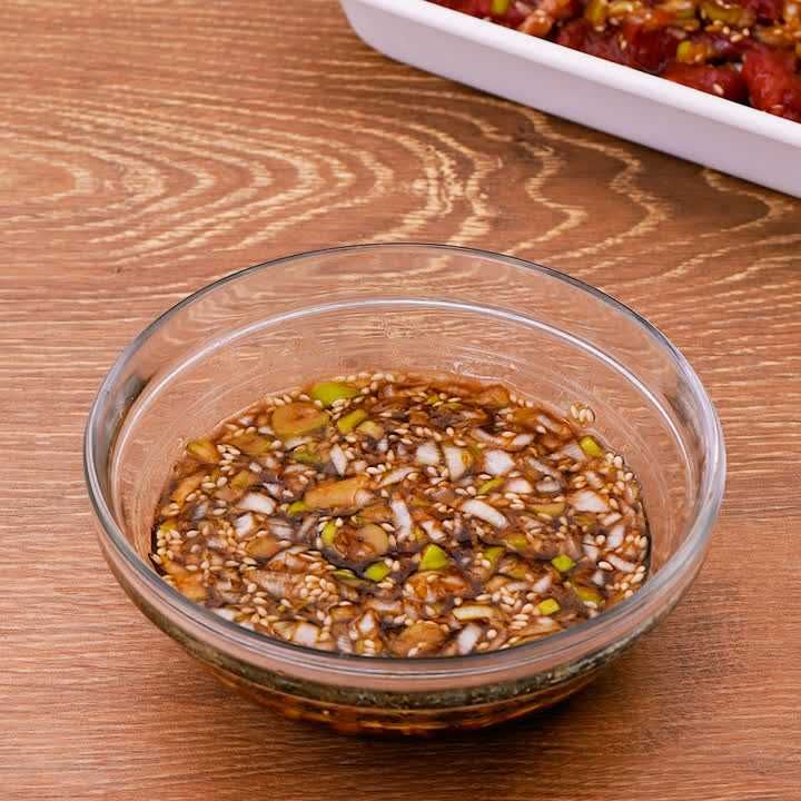 焼肉の漬け込みだれ