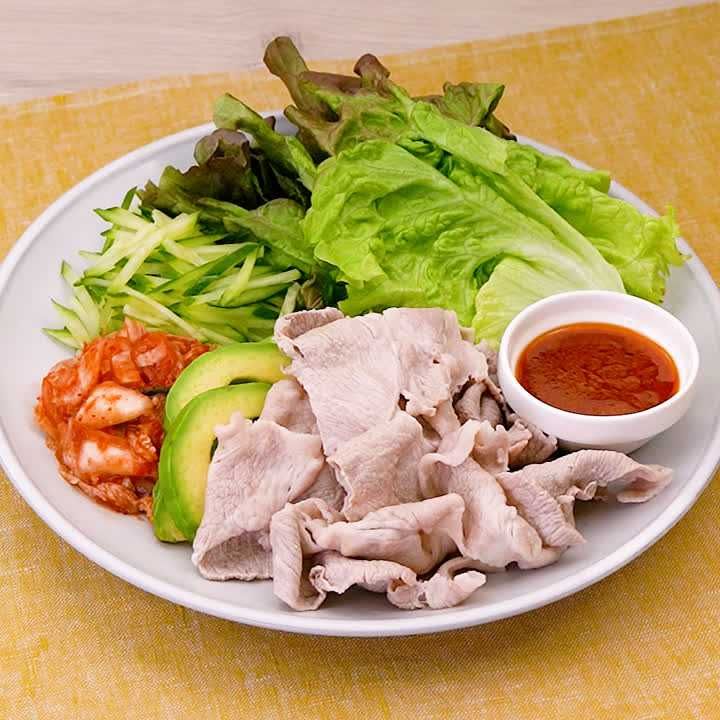 ポッサム風ゆで豚