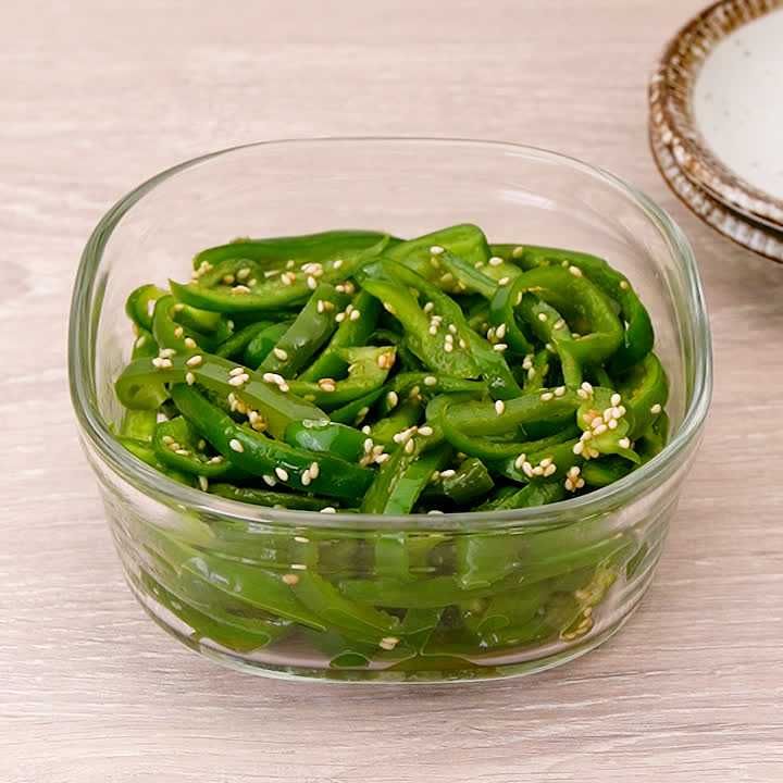 ピーマンのナムル