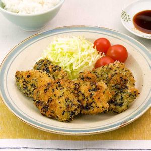 「のりチキンカツ」のレシピ動画