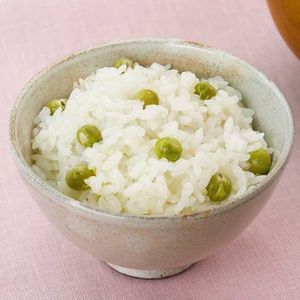 「うすいえんどうの豆ご飯」のレシピ動画