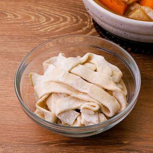 「ほうとうの麺の作り方」のレシピ動画