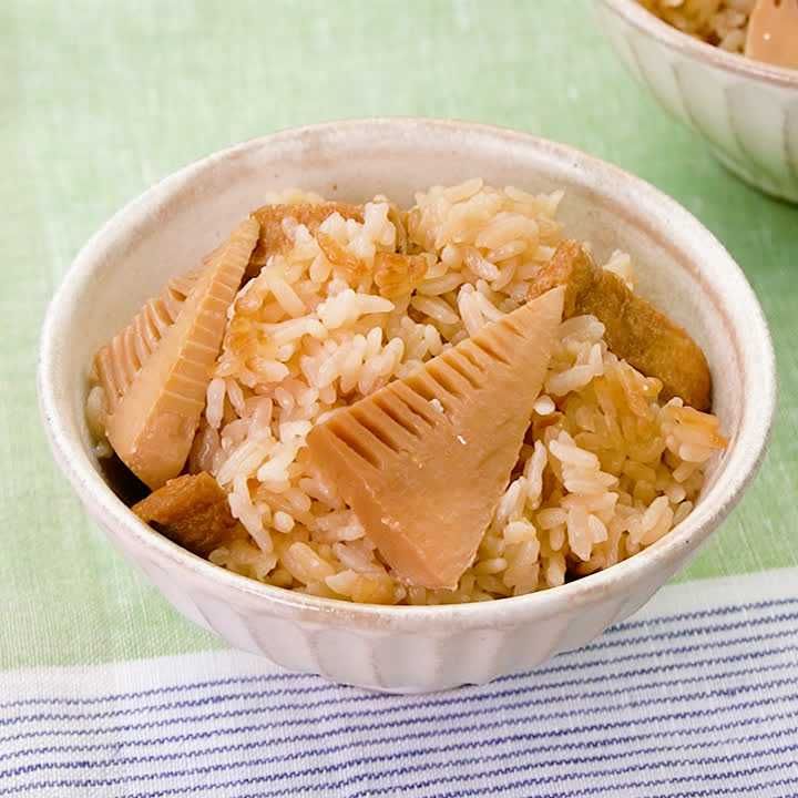 濃いめのたけのこご飯
