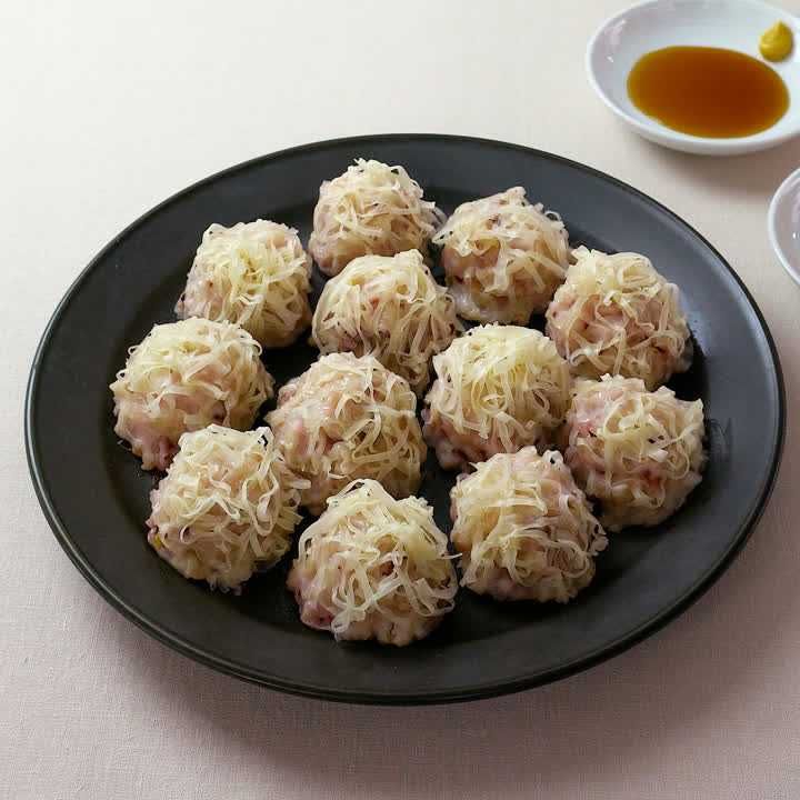 フライパンいかシュウマイ