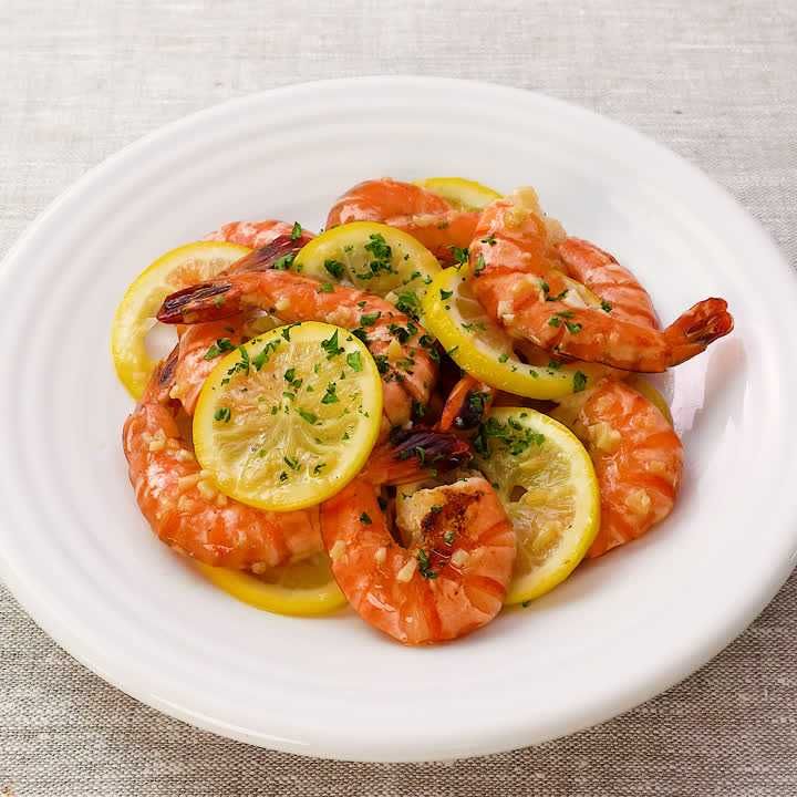 レモンガーリックバターシュリンプのレシピ