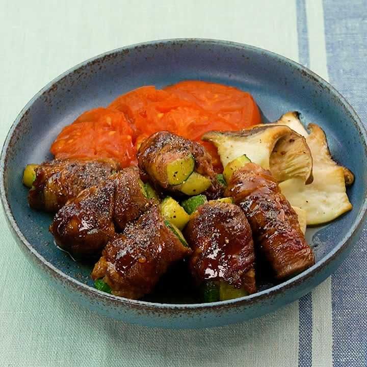 肉巻きペッパーきゅうり