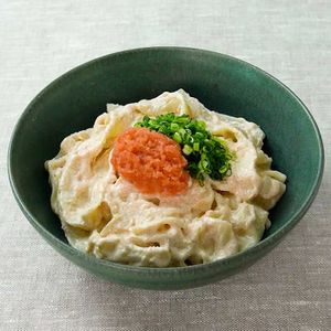 「明太クリームチーズほうとう」のレシピ動画