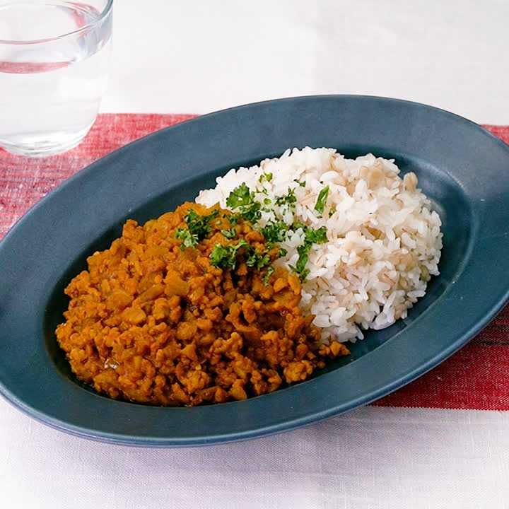 大豆ミートのドライカレー