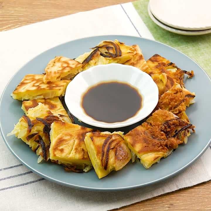 玉ねぎのチヂミ