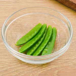 「絹さやをレンジで蒸す方法」のレシピ動画