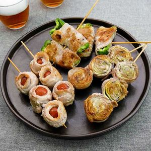 「肉巻き串」のレシピ動画
