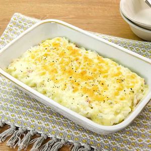 ごはんで作るグラタン(ライスグラタン)