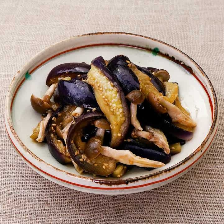 なすのしょうが酢和え