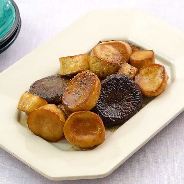 エリンギのバター醤油炒め