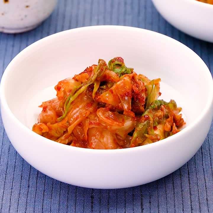 キャベツのキムチ風