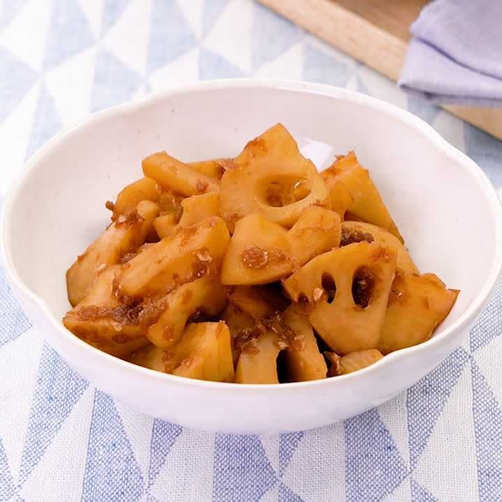 れんこんのおかか煮