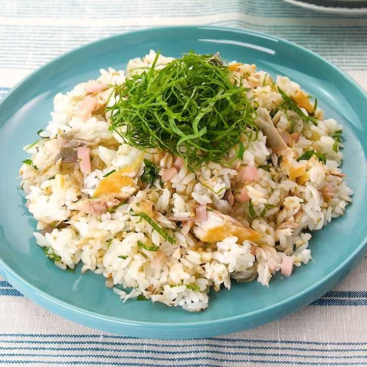 塩サバのさっぱり混ぜごはん