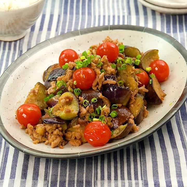 なす×豚肉でごはんがすすむ！