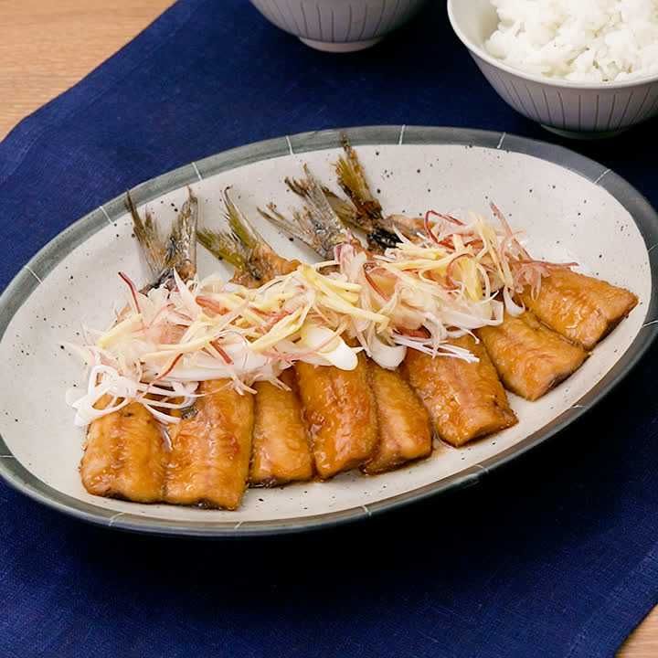 いわしのさっぱり蒲焼き