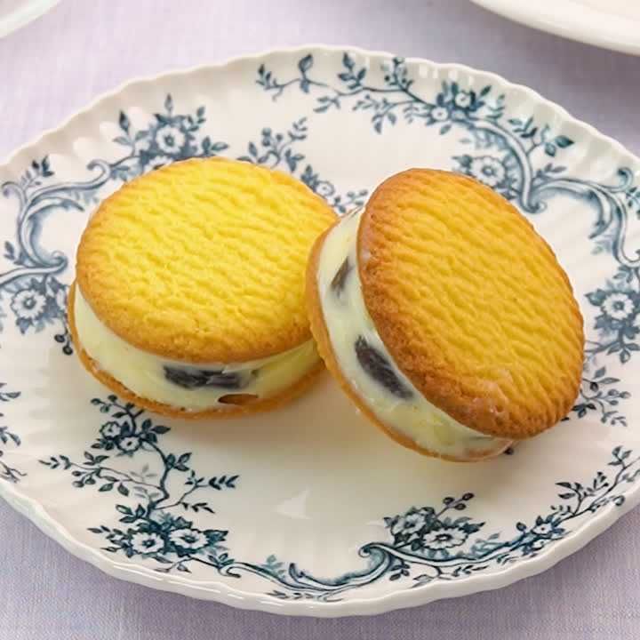 お手軽レーズンバターサンド