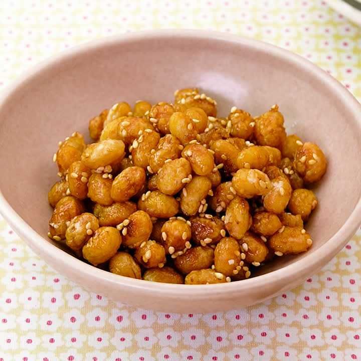 甘辛フライビーンズ