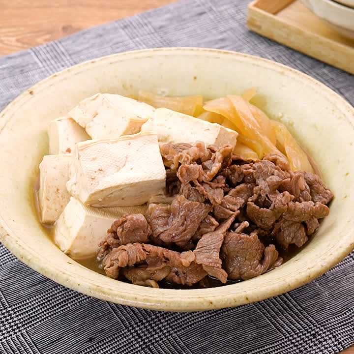 めんつゆ肉豆腐