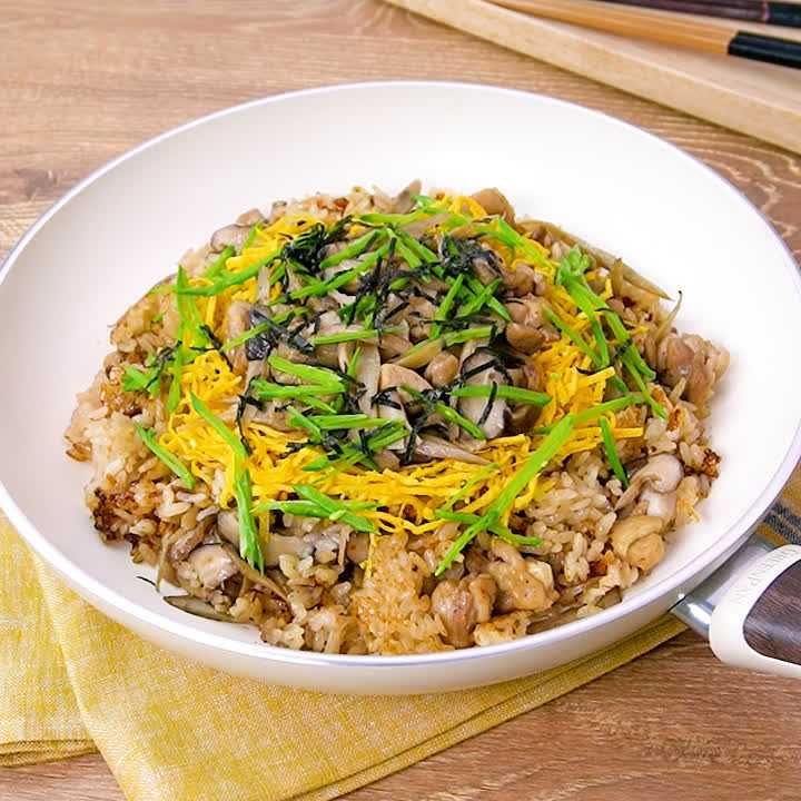 ワンパン釜飯風とりめし