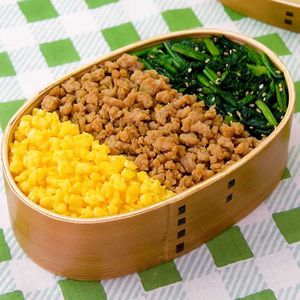 「3色そぼろ弁当」のレシピ動画
