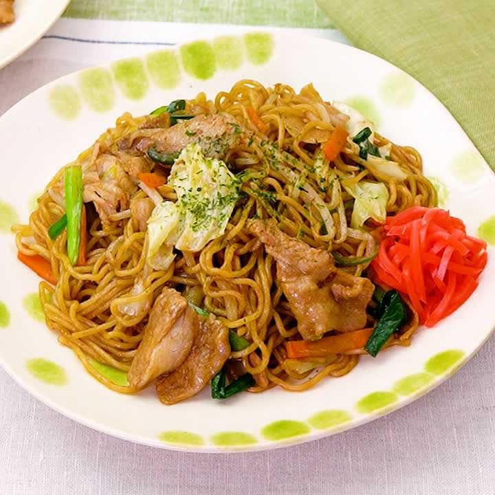 定番の焼きそば