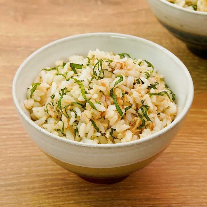 ツナとたっぷり大葉の混ぜご飯