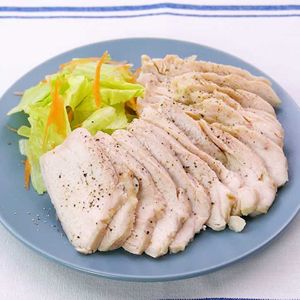 「お手軽サラダチキン」のレシピ動画