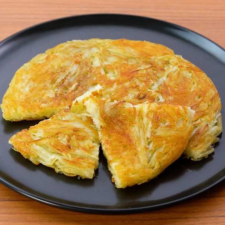 じゃがいものチーズガレット