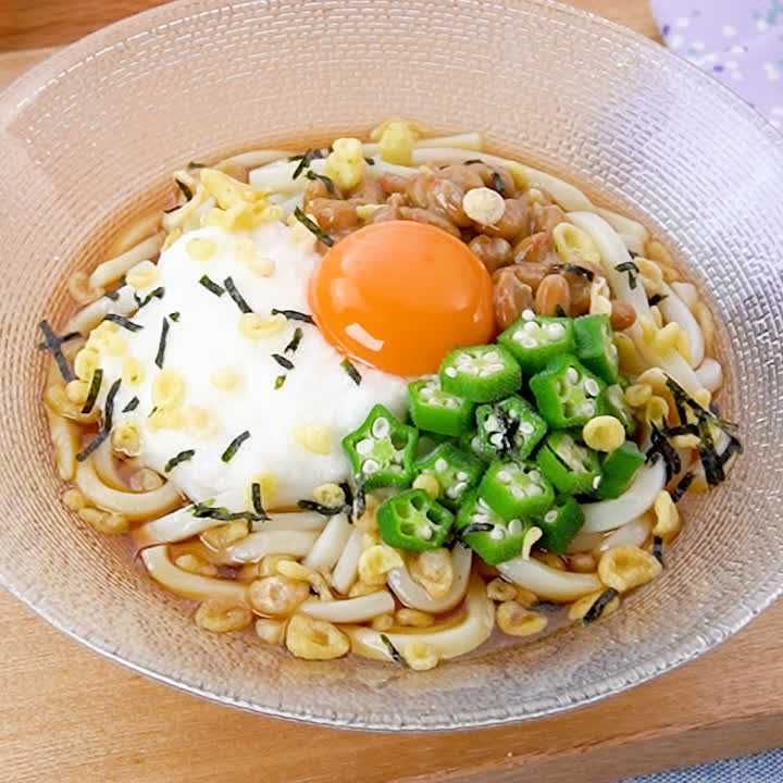冷やしうどん人気レシピ】定番ぶっかけから簡単具材アレンジまで 97品