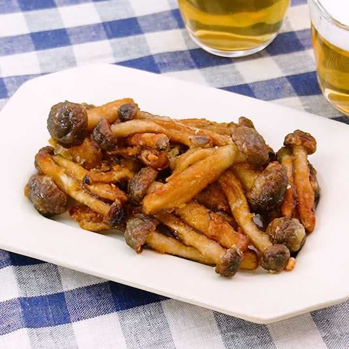 しめじの唐揚げ