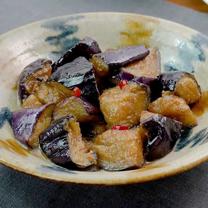 5分で完成！ 冷凍揚げ茄子で作るなす味噌のレシピ動画・作り方 | デ