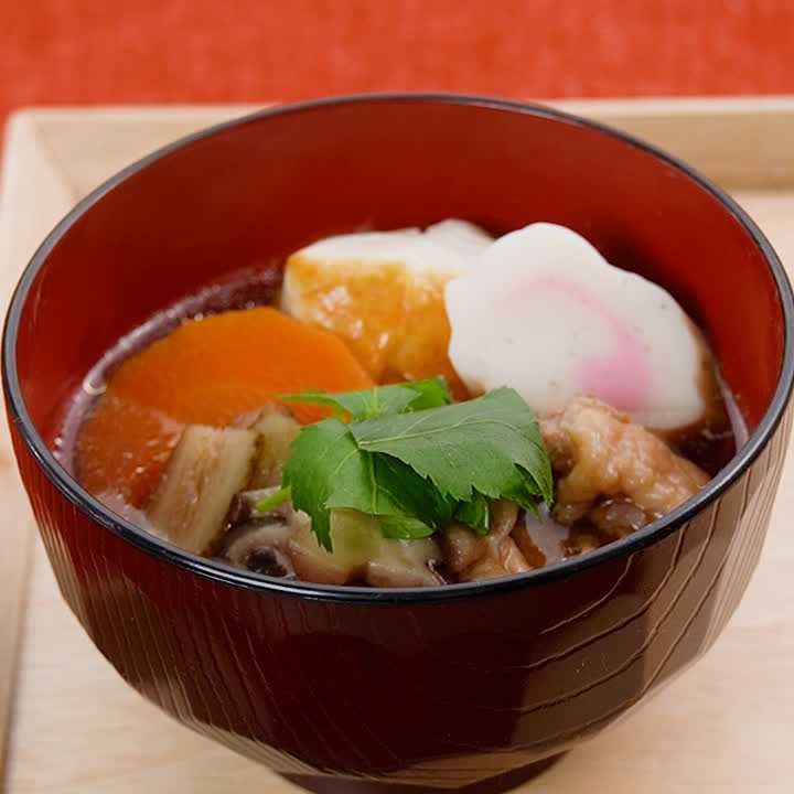 絶品！ 北海道風お雑煮のレシピ動画・作り方 | デリッシュキッチン
