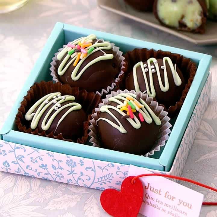 チョコミントトリュフ