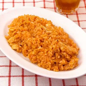 「サラダチキンでチキンライス」のレシピ動画