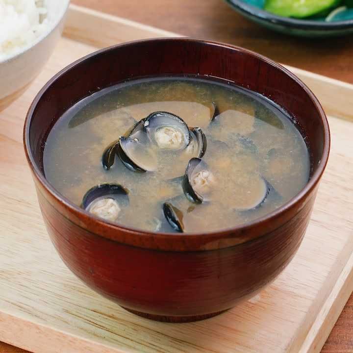 冷凍しじみの味噌汁