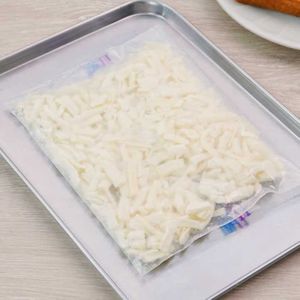 「かたまらないピザ用チーズの冷凍方法」のレシピ動画