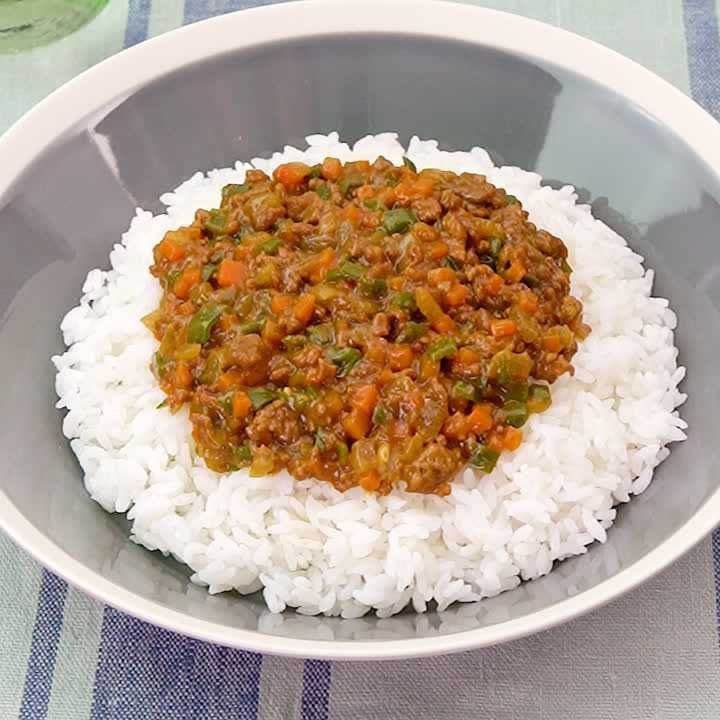 簡単ドライカレー
