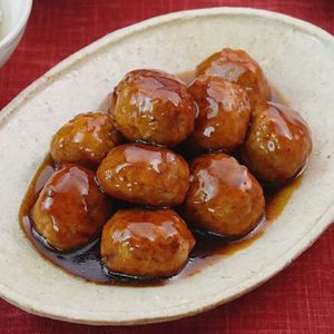 「肉団子の甘酢だれがらめ」のレシピ動画