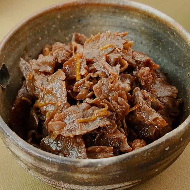 牛肉のしぐれ煮