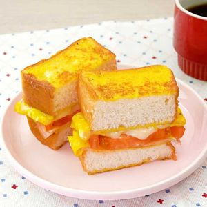 「トマトとチーズのワンパントースト」のレシピ動画